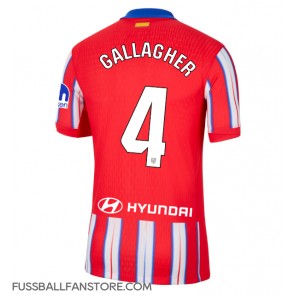 Atletico Madrid Conor Gallagher #4 Replik Heimtrikot 2024-25 Kurzarm